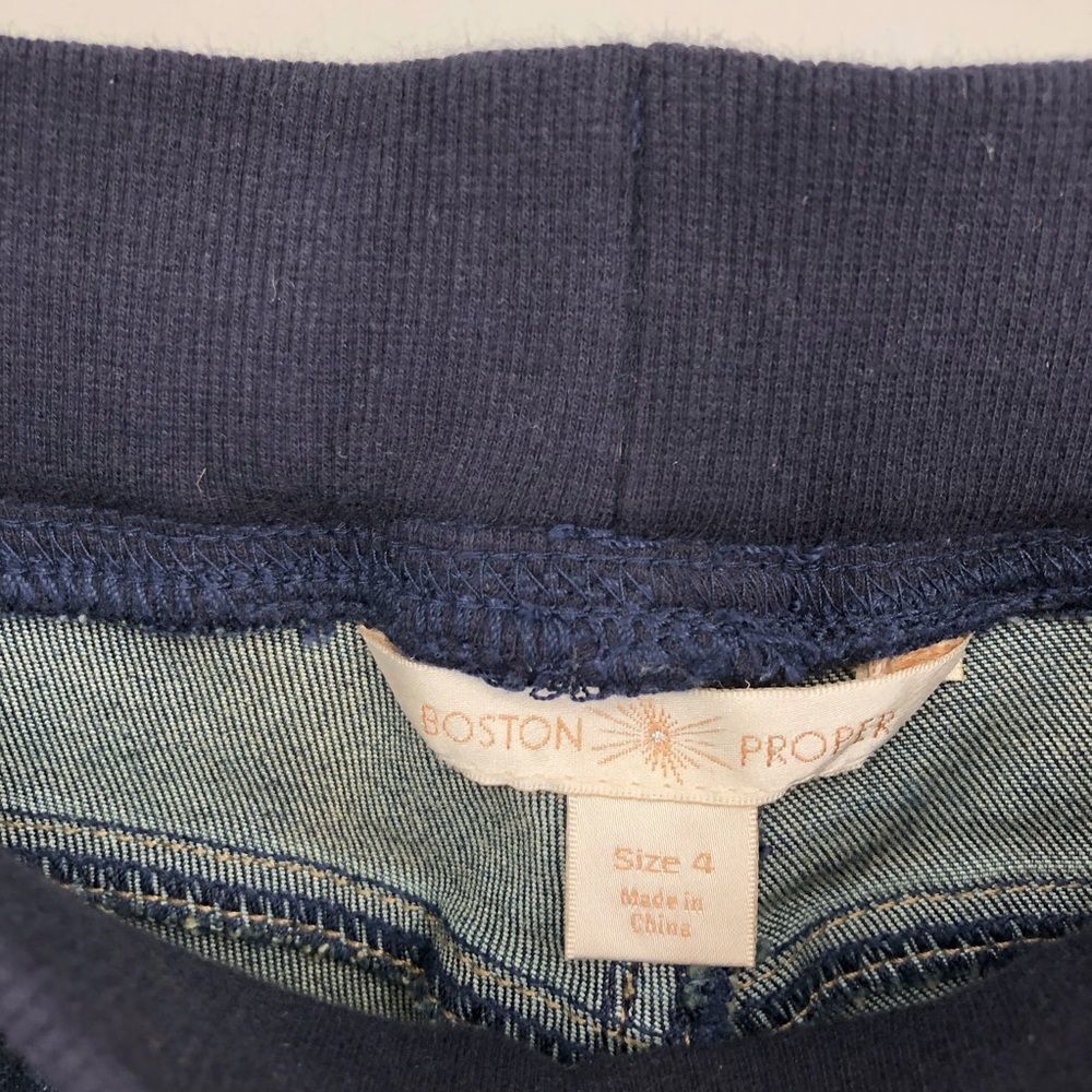 BOSTON PROPER Pull On Bootcut Jeans‎ - Picture 7 of 8